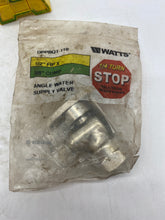 Load image into Gallery viewer, Watts Water Supply Valve 1/2&quot;FIP x 3/8&quot; OD Comp. 1/4 Turn, *Lot of (2) Straight &amp; (1) Angle* (Open Box)
