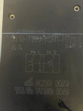 Load image into Gallery viewer, ETA 2210-T220-K0M1-H221 6A Circuit Breaker, 2P DIN Mount *Lot of (4)* (Used)