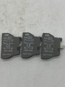 ABB CA5-10 Auxiliary Contact Block, *Lot of (3)*  (Used)