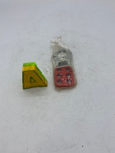 Master Lock, Lock Out Tag Out Gang Clasp, 1", *Lot of (4)* (Open Box)