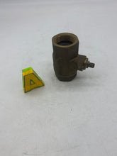 Load image into Gallery viewer, 1-1/4&quot; Bronze Ball Valve, 600 WOG, 600 CWP, No Handle, *Lot of (5)*  (No Box)