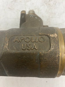 1-1/4" Bronze Ball Valve, 600 WOG, 600 CWP, No Handle, *Lot of (5)*  (No Box)