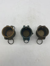 Load image into Gallery viewer, 1.5&quot; Camlock Brass Female Dust Cap *Lot of (3)* (Used)