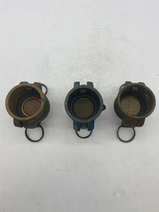 1.5" Camlock Brass Female Dust Cap *Lot of (3)* (Used)