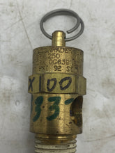 Load image into Gallery viewer, Conrader SRV250-1/4 100 SST Air Safety Valve with Soft Seat (No Box)
