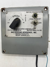 Load image into Gallery viewer, BAE Systems Aerospace, Inc. Window Wiper Controller (Used)