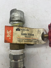 Load image into Gallery viewer, Dixon Quick Coupling Series N with 3/4&quot; Mueller Gate Valve, *Lot of (3)* (No Box)