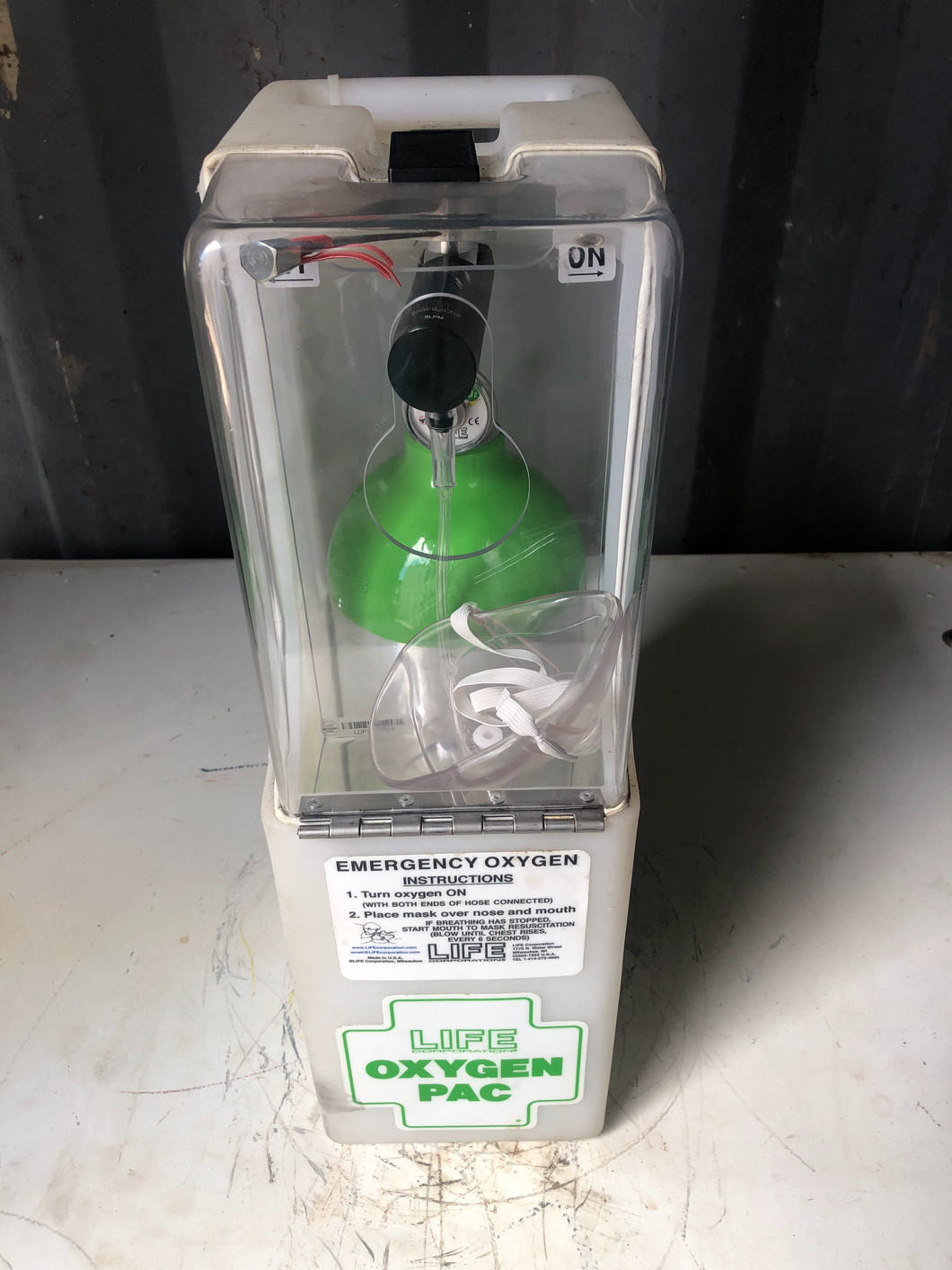 LIFE Corp. OxygenPac, LIFE-612, S/N: LOP1704234 (No Box)