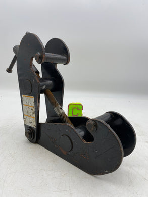 CM 2-Ton Screw-Lock Beam Clamp, 3