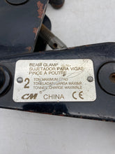 Load image into Gallery viewer, CM 2-Ton Screw-Lock Beam Clamp, 3&quot;-9&quot; Flange Width (Used)