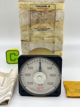 Load image into Gallery viewer, Yokogawa 103111FAZZ7UAS DB40 Ammeter, ES: +-10 VDC 0-1500 RPM (Open Box)