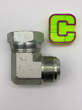 Load image into Gallery viewer, 90° Elbow Fitting, 1-7/8&quot; JIC Male X 1-7/8&quot; JIC Female *Lot of (4)* (No Box)