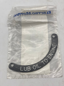 Progress Rail Electro-Motive (EMD) 1-3341105 Lub Oil To Engine *Lot of (2)* (New)