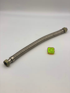 Flexible Metal Hose Assembly, 24", 1" FJIC (x2) (No Box)