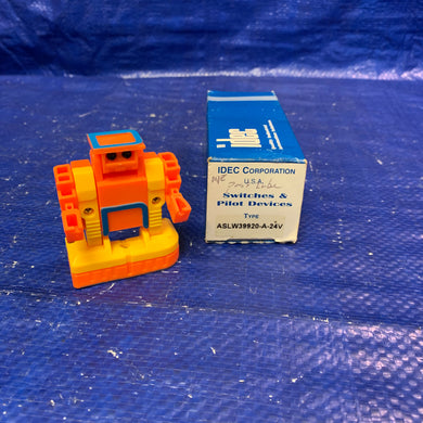 IDEC ASLW39920-A-24V Selector Switch, Illuminated, *No Knob, Bulb* (Open Box)
