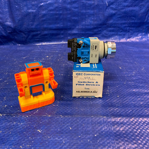 IDEC ASLW39920-A-24V Selector Switch, Illuminated, *No Knob, Bulb* (Open Box)