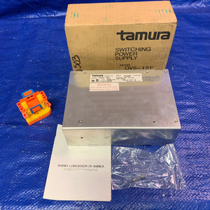 Tamura OVS-12F Switching Power Supply, In: 115/230VAC Out: 12VDC 10A (New)