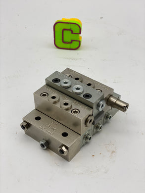 Graco Trabon MSP Lube Divider Valve Manifold Assy., MSP-20T, SP-40S, SP-20S (No Box)