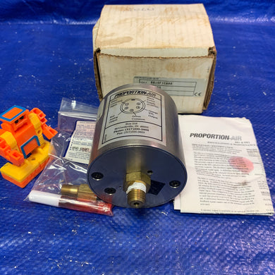 Proportion-Air BB1SFIC080 Pressure Regulator Control Valve w/ Adapter (Open Box)