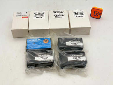Replacement for HP 950XL Black Original Ink Cartridge CN045AN *Lot of (4)* (Reman)