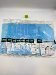 MSA 10115836 V-Gard Accessory System, Clear, 7.5"x17"x0.040" *Lot of (14)* (New)