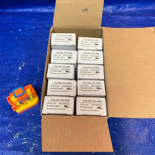 Load image into Gallery viewer, Power First 6ZEG8 4-Pole Phenolic Terminal Strip, 20A, 300VAC, *Lot of (10) in (1) Box* (New)