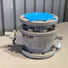 Load image into Gallery viewer, Cameron 4F-B110 WKM Dynaseal Ball Valve, 4&quot;, 150#, Painted (No Box)
