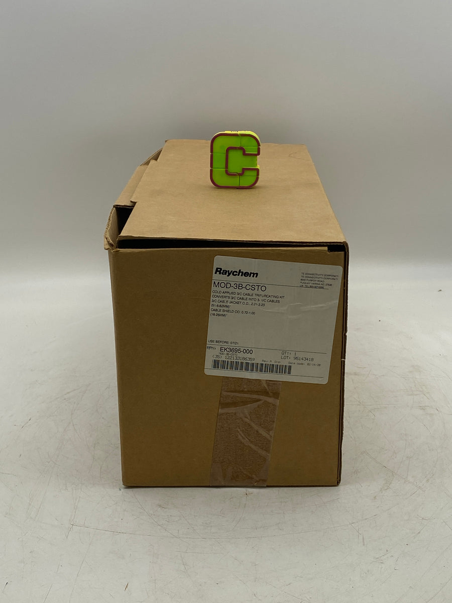 Raychem EK3695-000 MOD-3B-CSTO 3/C Cable Trifurcating Kit (Open Box ...
