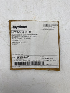Raychem EK3693-000 MOD-3C-CSTO 3/C Cable Trifurcating Kit (No Box)