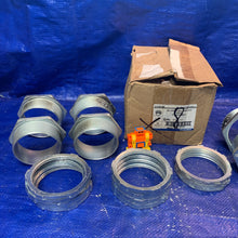 Load image into Gallery viewer, Thomas &amp; Betts HA408 Galvanized Malleable Iron Nipples, 3&quot;, *Box of (8)* (Open Box)