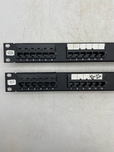 Load image into Gallery viewer, AMP NetConnect 406330-1 T568B 24-Port Patch Panel, Cat. 5e *Lot of (2)* (Used)