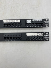 Load image into Gallery viewer, AMP NetConnect 406330-1 T568B 24-Port Patch Panel, Cat. 5e *Lot of (2)* (Used)