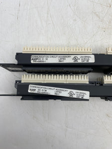 AMP NetConnect 406330-1 T568B 24-Port Patch Panel, Cat. 5e *Lot of (2)* (Used)