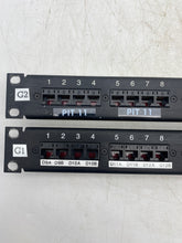 Load image into Gallery viewer, Hubbell MCC5803110A19E T568B 24-Port Patch Panel, Cat. 5 *Lot of (2)* (Used)