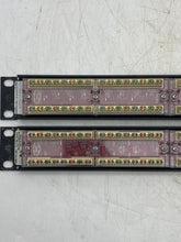 Load image into Gallery viewer, Hubbell MCC5803110A19E T568B 24-Port Patch Panel, Cat. 5 *Lot of (2)* (Used)