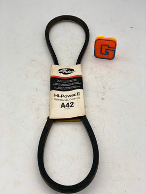 Gates A42 Hi-Power II belt, *Lot of (5)* (New)