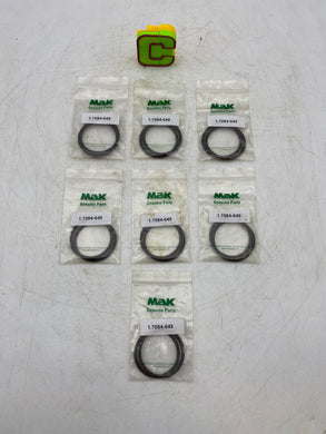 MaK 1.7084-649 O-Ring *Lot of (7)* (No Box)