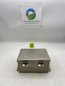 nVent-Hoffman A8064NFSS6 Type-4X Clamp Cover Junction Box, 316 SS (Used)