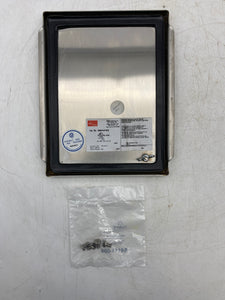 nVent-Hoffman A8064NFSS6 Type-4X Clamp Cover Junction Box, 316 SS (Used)