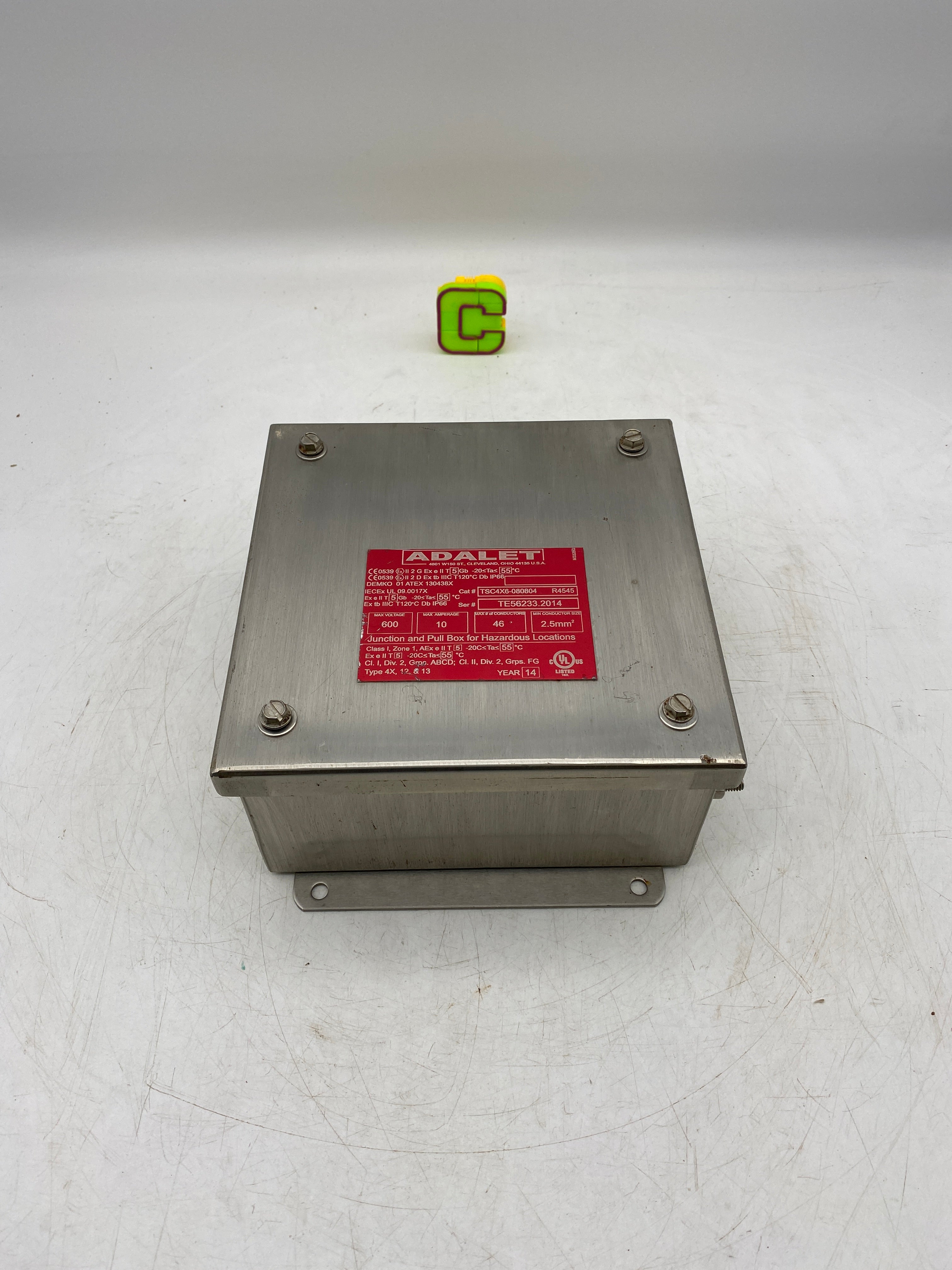 Adalet TSC4X6-080804 R4545 Screw Cover Terminal Enclosure