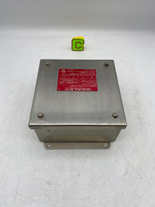 Adalet TSC4X6-080804 R4545 Screw Cover Terminal Enclosure, 316SS (No Box)