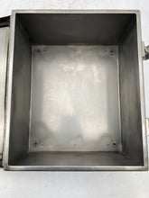 Load image into Gallery viewer, nVent-Hoffman A12106CHNFSS6 Type-4X Continuous Hinge Junction Box w/ Clamps (Used)