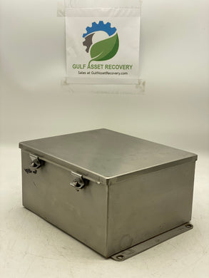nVent-Hoffman A12106CHNFSS6 Type-4X Continuous Hinge Junction Box w/ Clamps (Used)