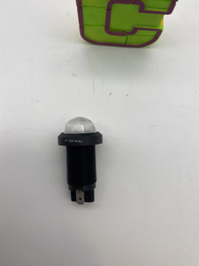 Panel Mount A120-VAC Indicator Light, Amber *Lot of (4)* (No Box)