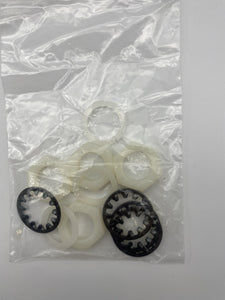 Panel Mount A120-VAC Indicator Light, Amber *Lot of (4)* (No Box)