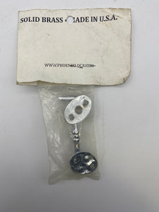 Phoenix Lock 220 Solid Brass Door Hook Set *Lot of (5)* (New)
