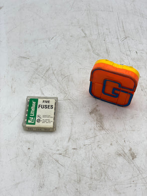 Littelfuse 3AG-10A 312 Series Fuse, *Lot of (5) Fuses* (New)