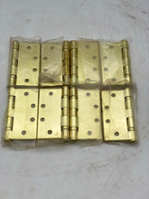Load image into Gallery viewer, World Class Hinges BB81, PBB Commercial Grade Ball Bearing Hinge, Bright Brass *Lot of (8)* (Open Box)