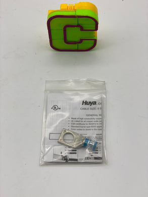 Grainger (Huya) 24C359 Lug Compression Connector *Lot of (6)* (New)