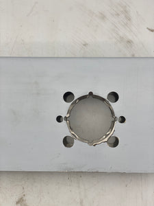 Don-Jo MFG 14-S-2-CW Wrap Around Plate, 2-3/4" Back Set - 1-3/4" Door, Stainless Steel, *Lot of (2)* (Open Box)